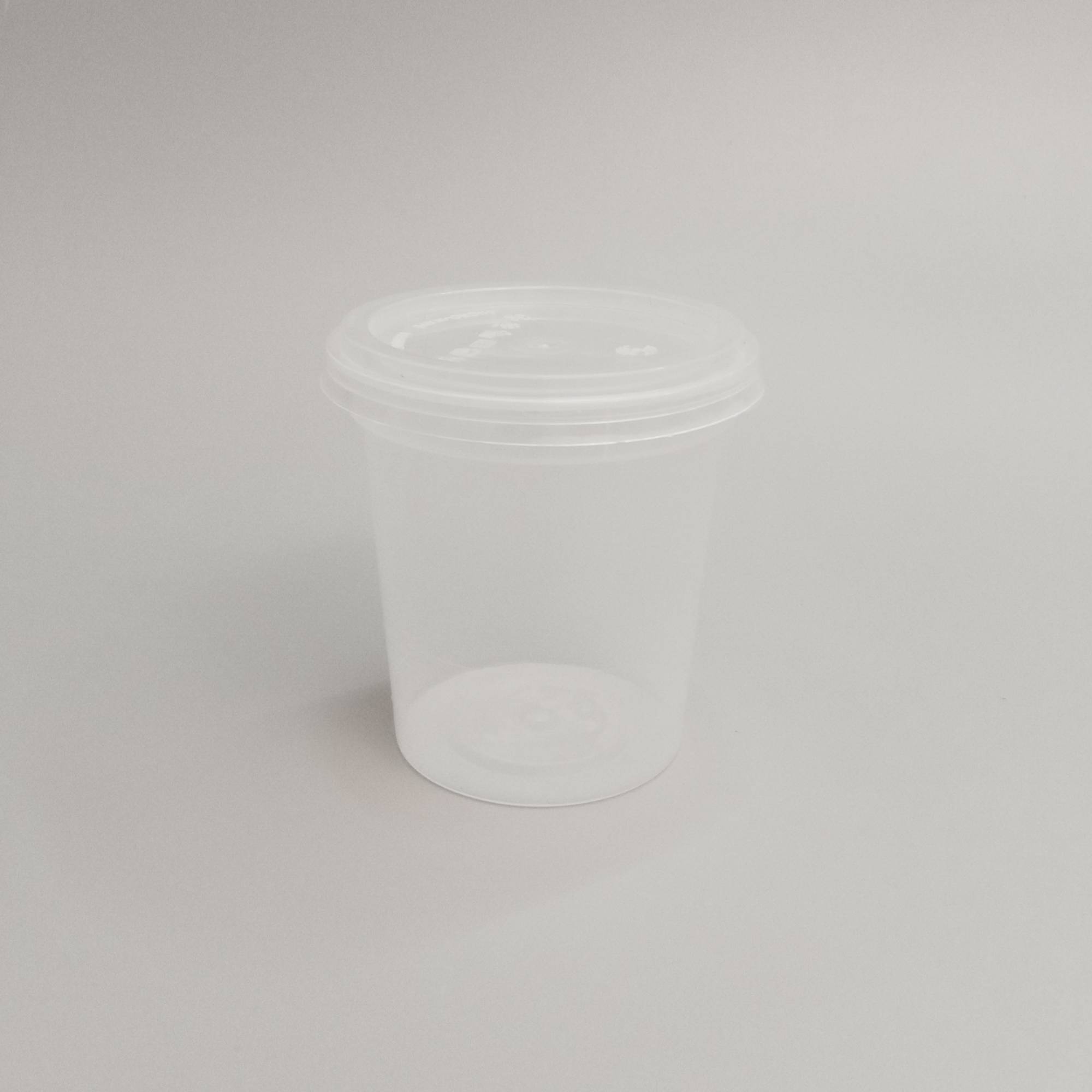 8oz Round Plastic Container with Lids SLV10/PACK50/PACK100/CTN1000