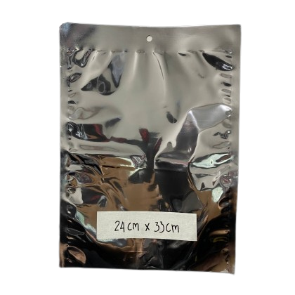 24 X 33 Cm Semi Metallized Plastic Bag 3 Side Sealed 20pkt X 100 S