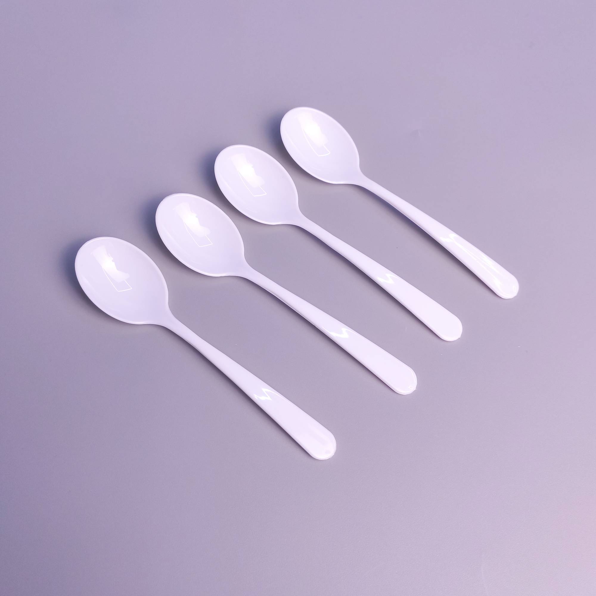 4" Plastic Mini Spoon PACK50/PACK200/CTN5000