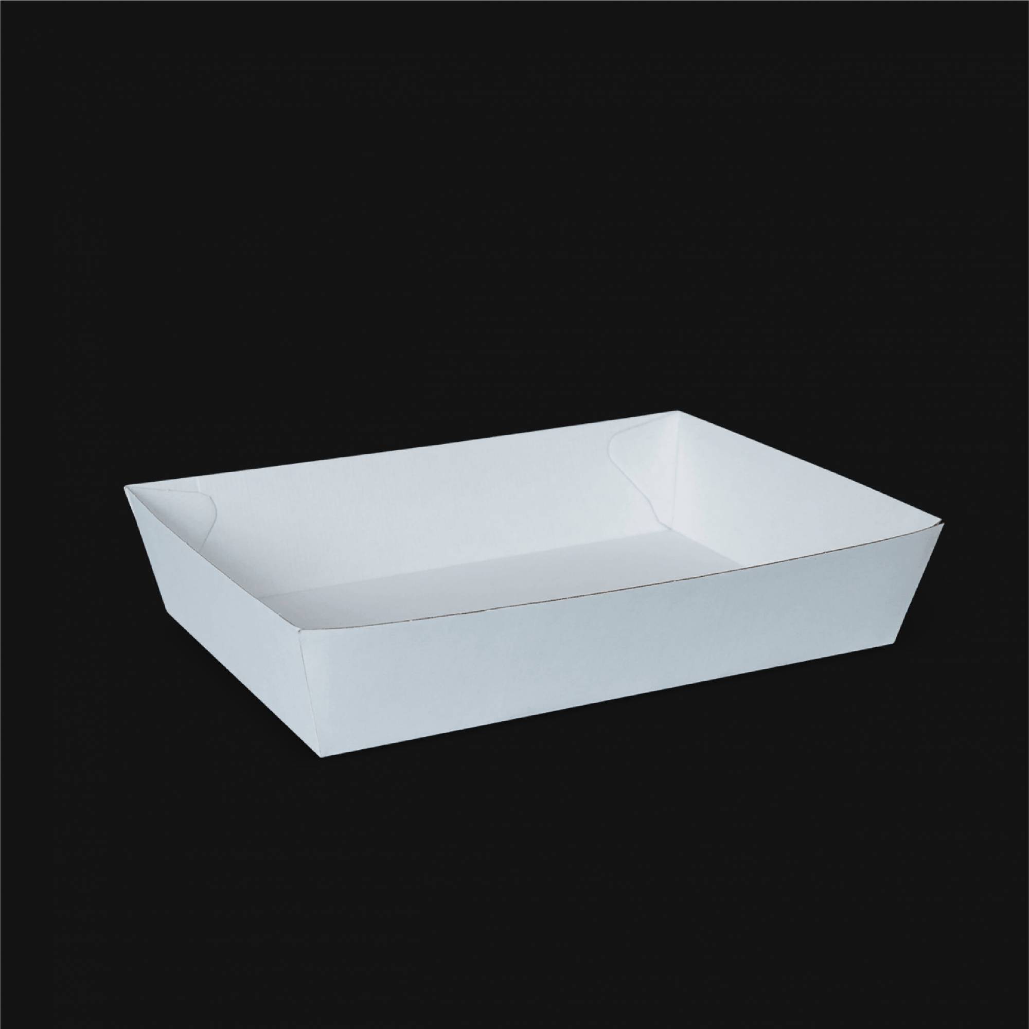White Paper Tray (Large) PACK125/CTN1000 (PACK5 x 200's)