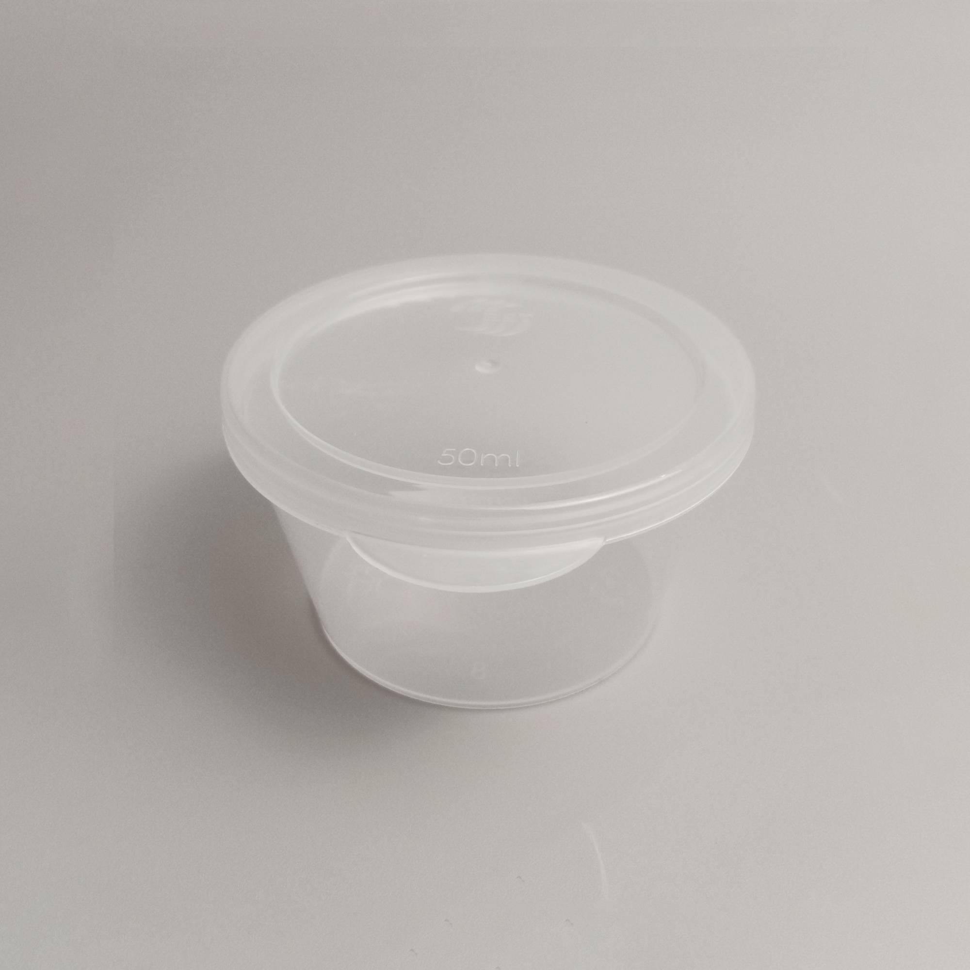 2oz Sauce Cup with Lids PACK50/CTN1000 (50PCS X 20PACK)