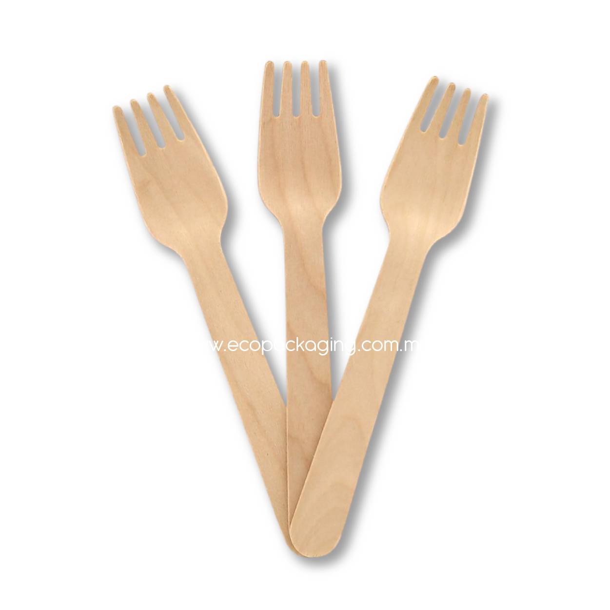 16cm Wooden Fork PACK50/PACK100/CTN5000