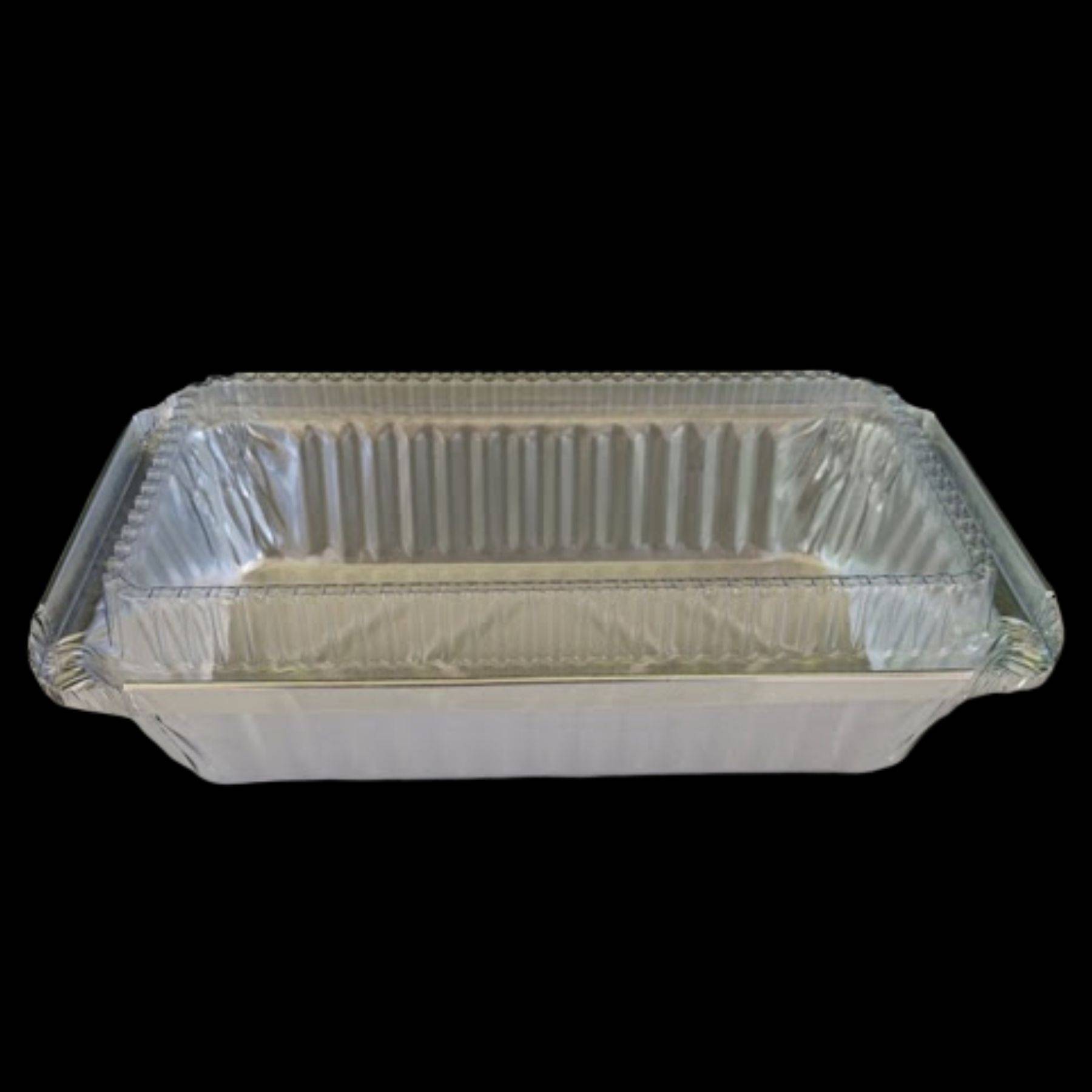 (4572P) Aluminium Rec. Tray With Lids (115X220)X(79X184) X61MM PACK5