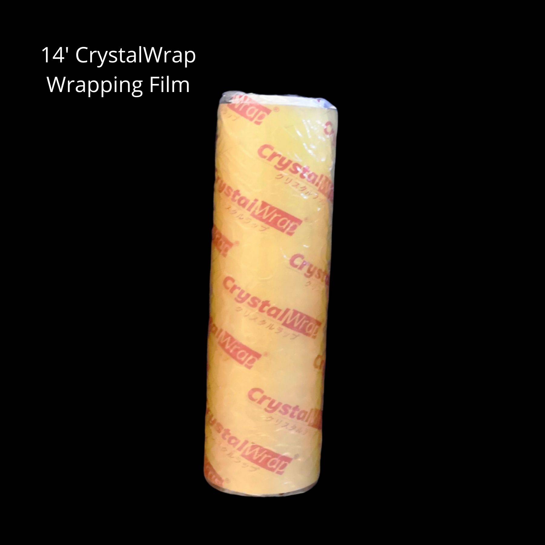 14' CrystalWrap Wrapping Film 350mm X 400m ROLL1/CTN6