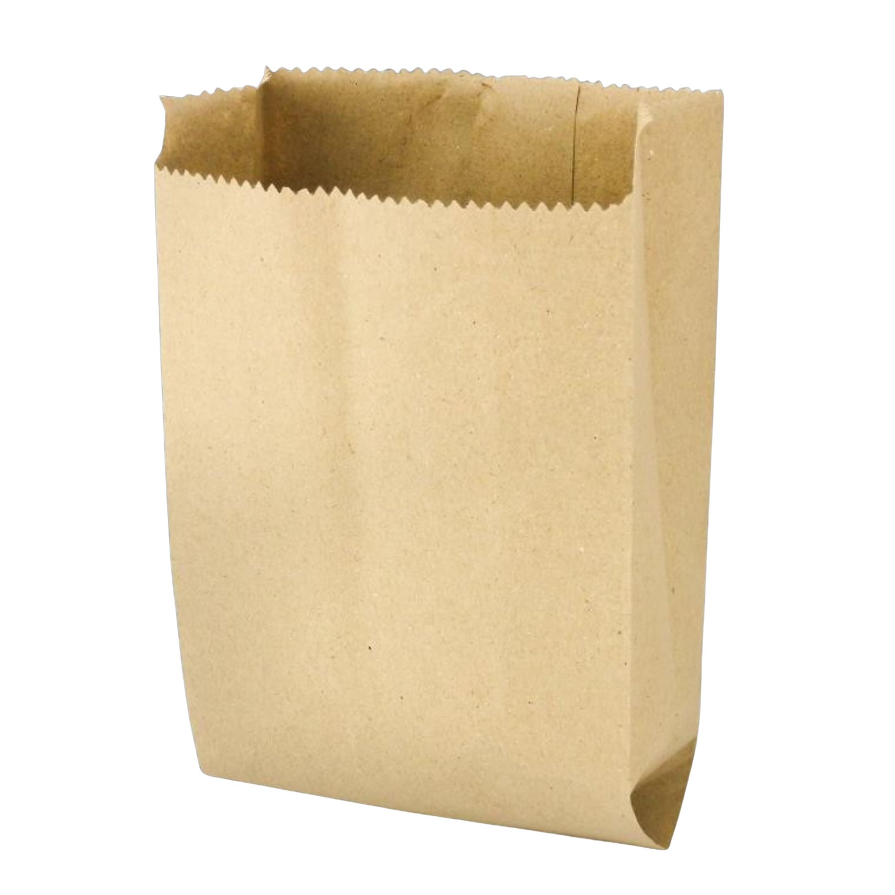 7" Satchel Brown Paper Bag (270x178x76mm) PACK100/CTN1000 (100 PCS X