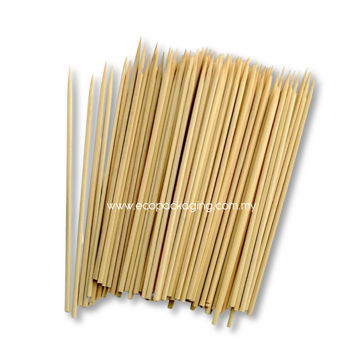 10" Bamboo Skewer Stick (480gm +) PACK1/CTN55