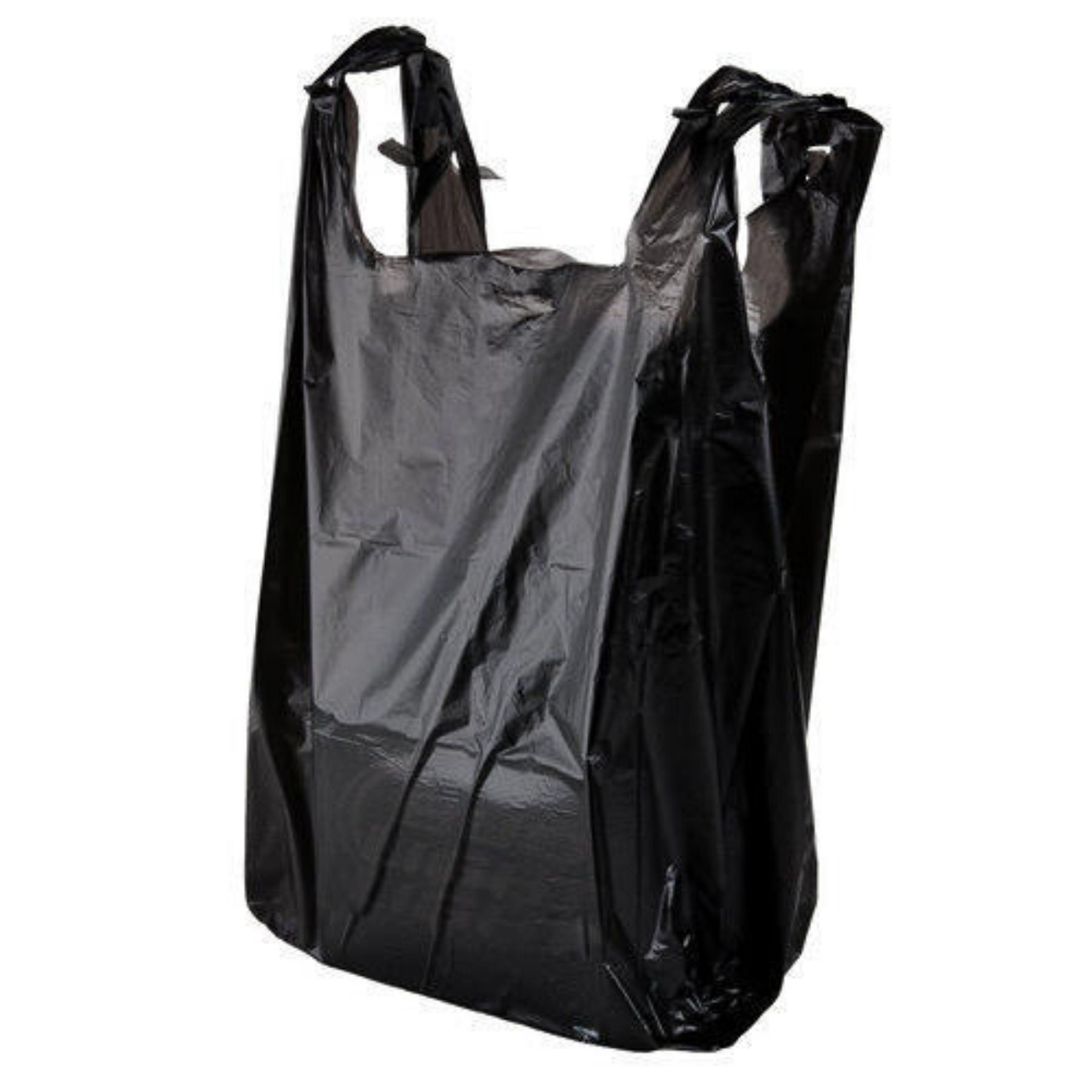 26" x 30" Black Plastic Carry Bag PACK1/BLD5/CTN30